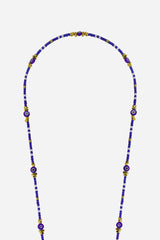 Paros Blue Long Chain 120 cm