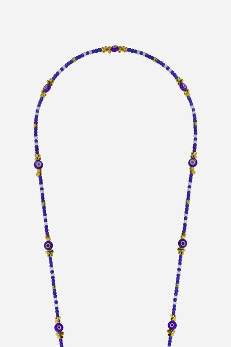 Paros Blue Long Chain 120 cm