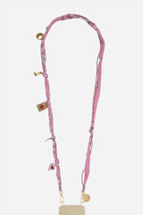 Laia Long Pink Chain 120 cm