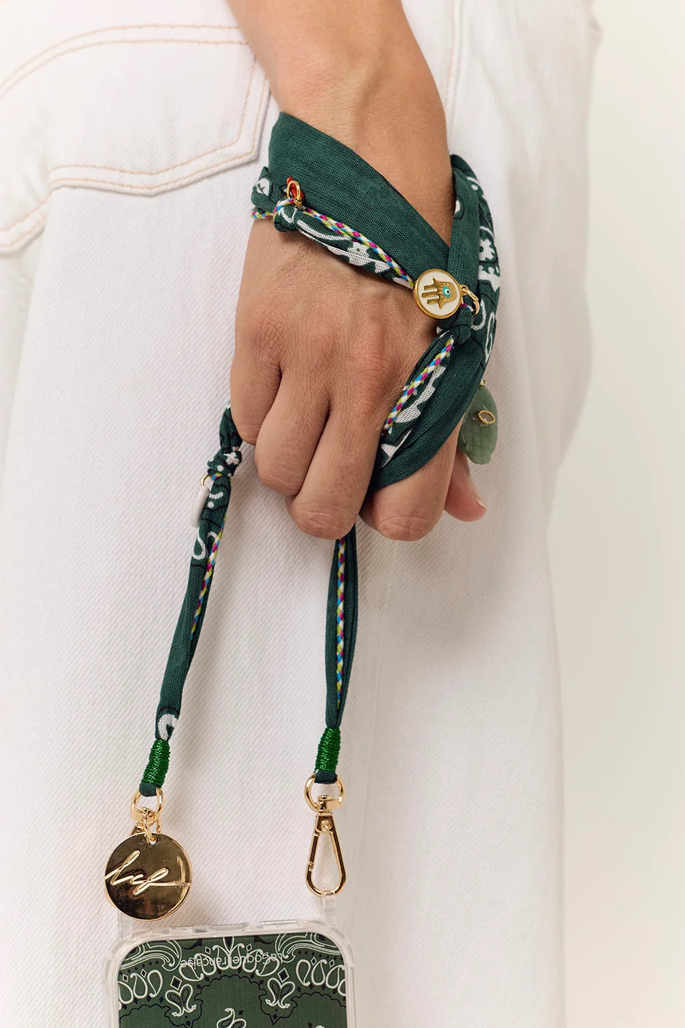 Laia Long Khaki Chain 120 cm