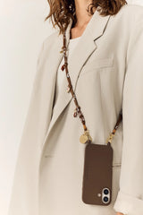 Laia Long Brown Chain 120 cm