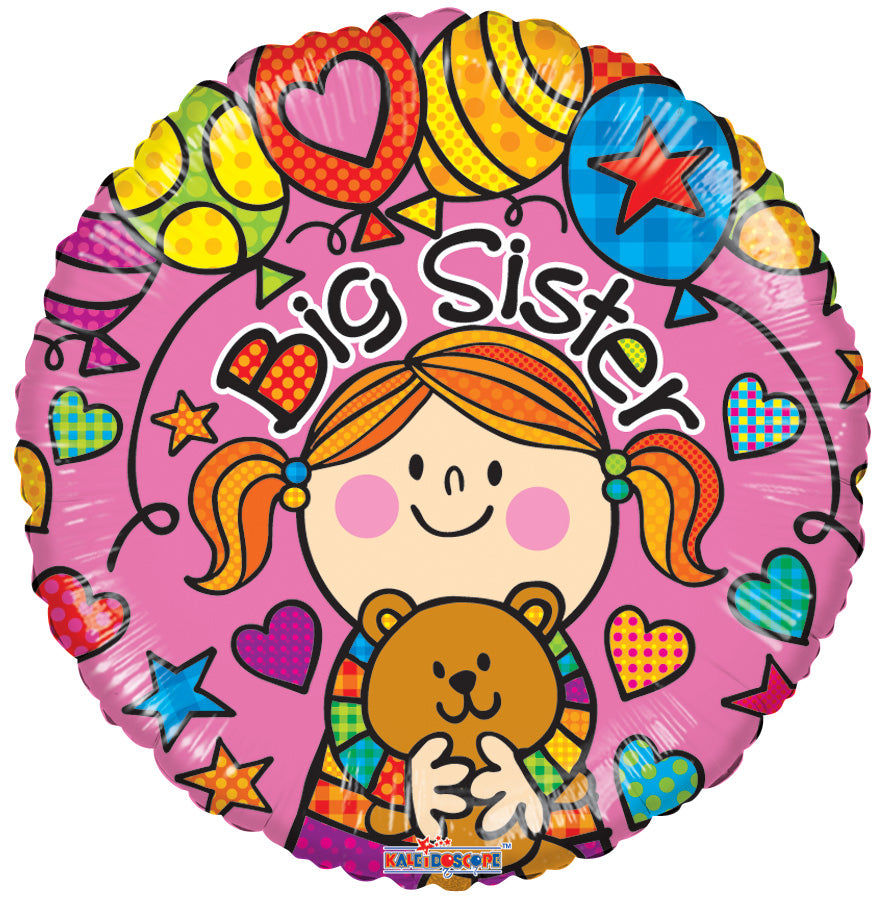 Big Sister Foil Balloon 18"