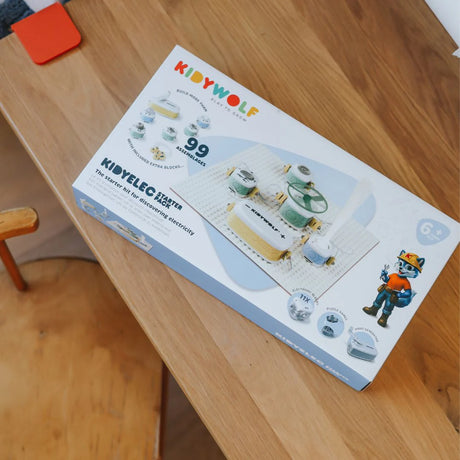 KIDYELEC STARTER - My First Electrical Kit (10 pieces)