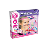 Manicure Factory Pretend Play Set for Kids – Nail Salon Toy with Nail Polish, Tools & Accessories