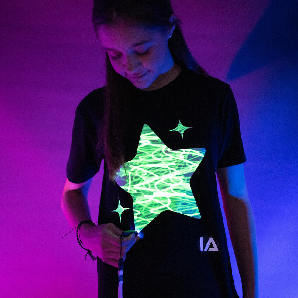 Interactive Glow In The Dark T-Shirt - Star