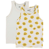 Jayden 2-pack Vests Ivory Smiles