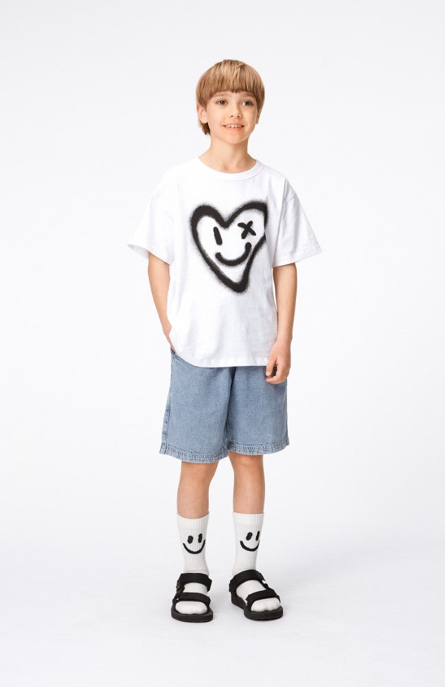 Riley- Sprayed Heart Tshirt