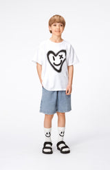 Riley- Sprayed Heart Tshirt