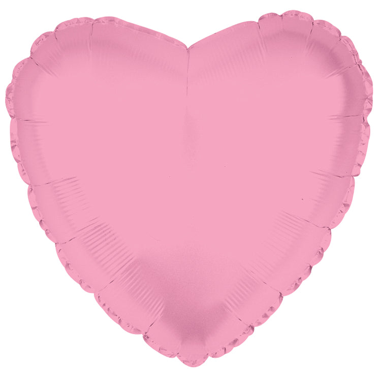 Heart Pink Foil Balloon 18"