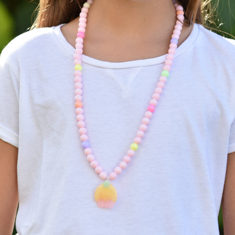 Cupcake Bubblegum Beads Necklace