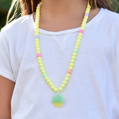 Cupcake Bubblegum Beads Necklace