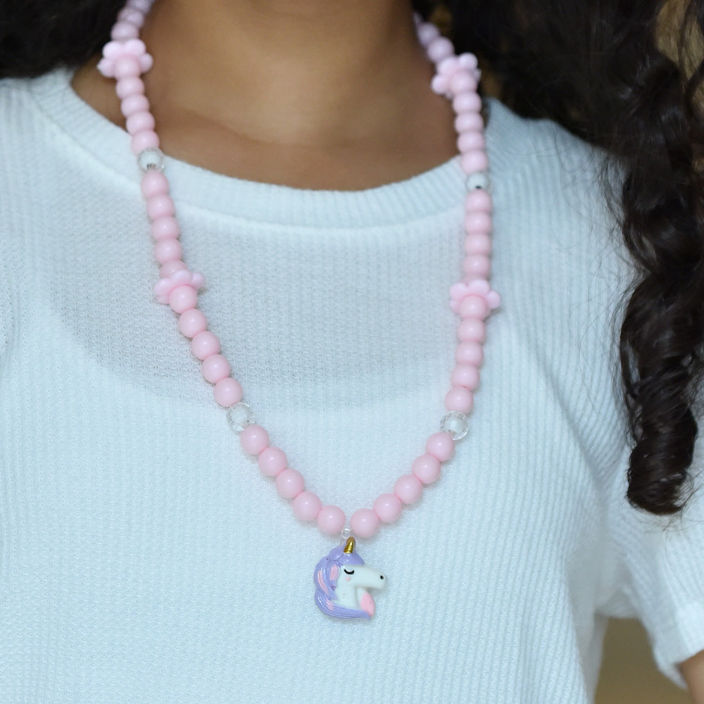 Unicorn Chunky Beads Necklace