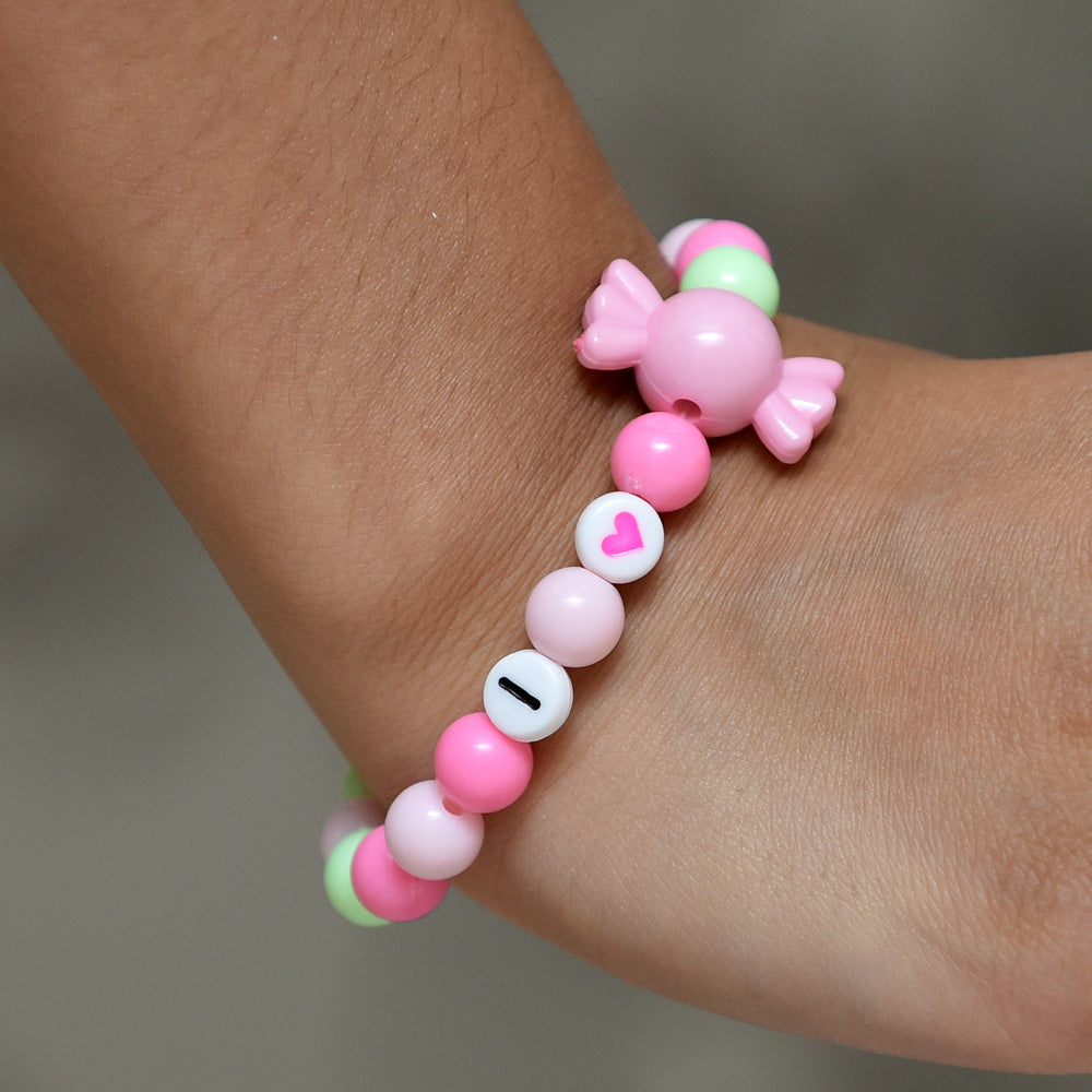 I Love Candies Beads Bracelet