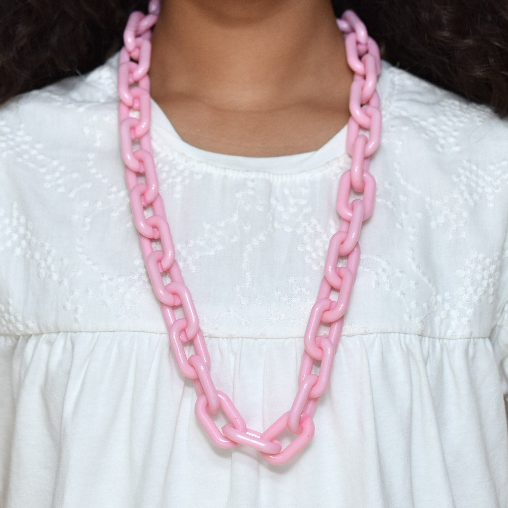 Large Chain Long Necklace