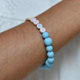 Princess Matte Beads With Tassels Bracelet