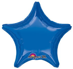 18" Star Balloon Dark Blue