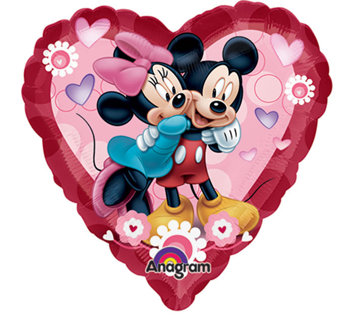 Mickey & Minnie Heart Shape Balloon