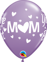 Mom You're The Best Latex Balloon 11"