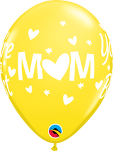 Mom You're The Best Latex Balloon 11"