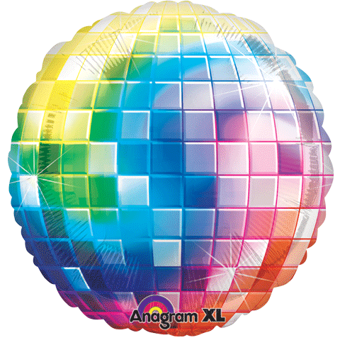 Jumbo 70's Disco Fever Foil Balloon 32"