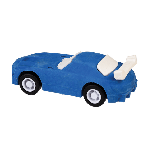 Blue Pull Back Super Car Eraser