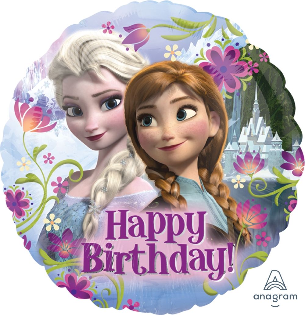 Happy Birthday Frozen Theme 18"