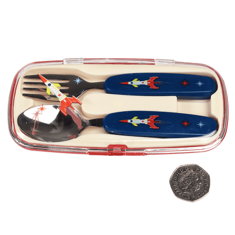 Space Age Children's Cutlery Set