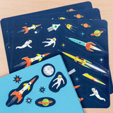 Space Age Stickers (3 Sheets)