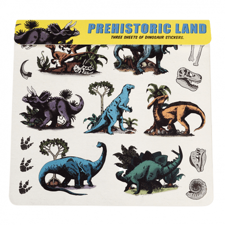 Prehistoric Land Stickers (3 Sheets)