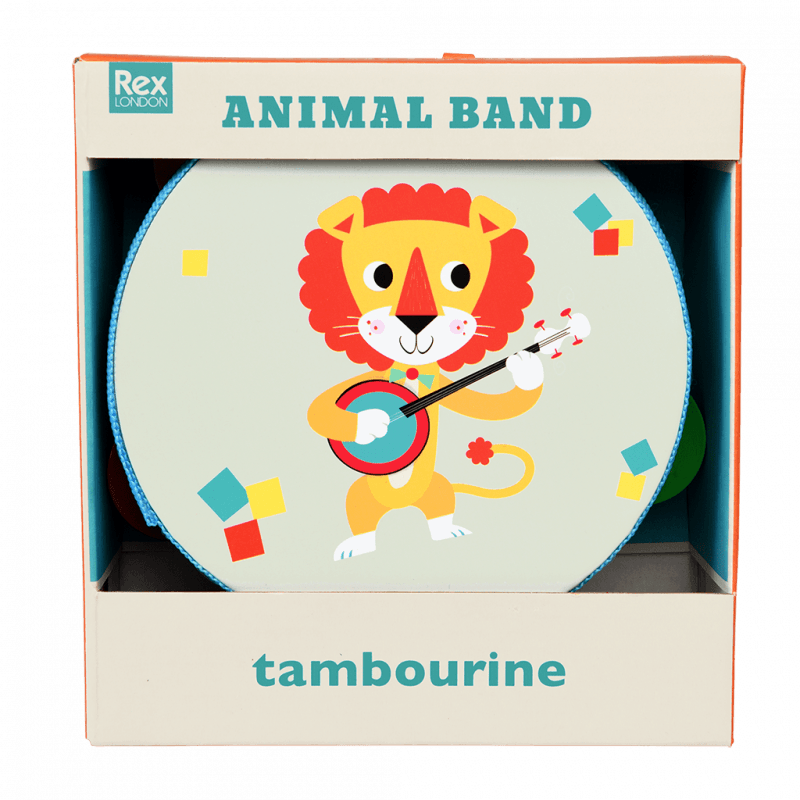 Children's tambourine - Animal Band