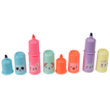 Mini Animal Highlighters (pack Of 6)