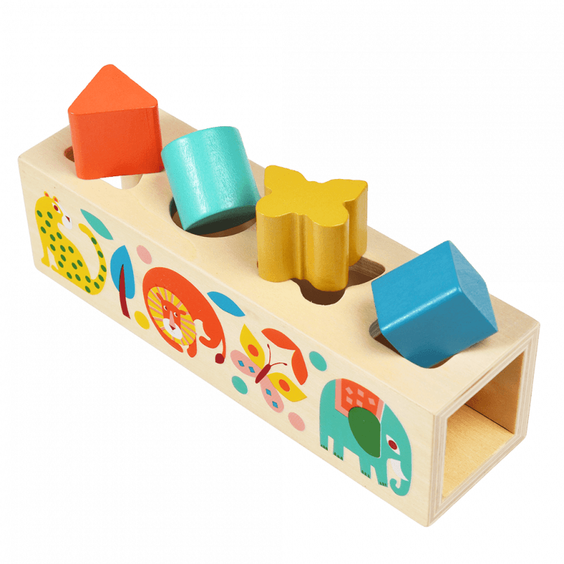 Wild Wonders Wooden Shape Sorter