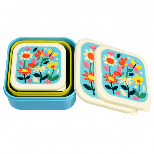 Butterfly Garden Snack Boxes (set Of 3)