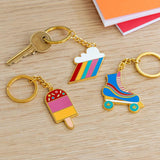 Cloud Burst Keyring