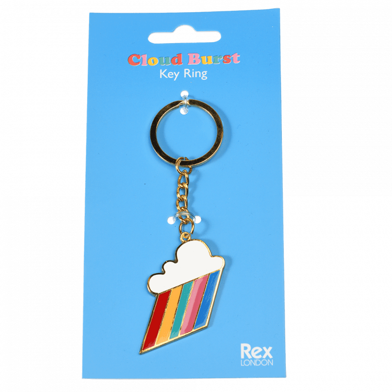 Cloud Burst Keyring