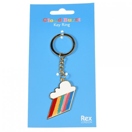 Cloud Burst Keyring