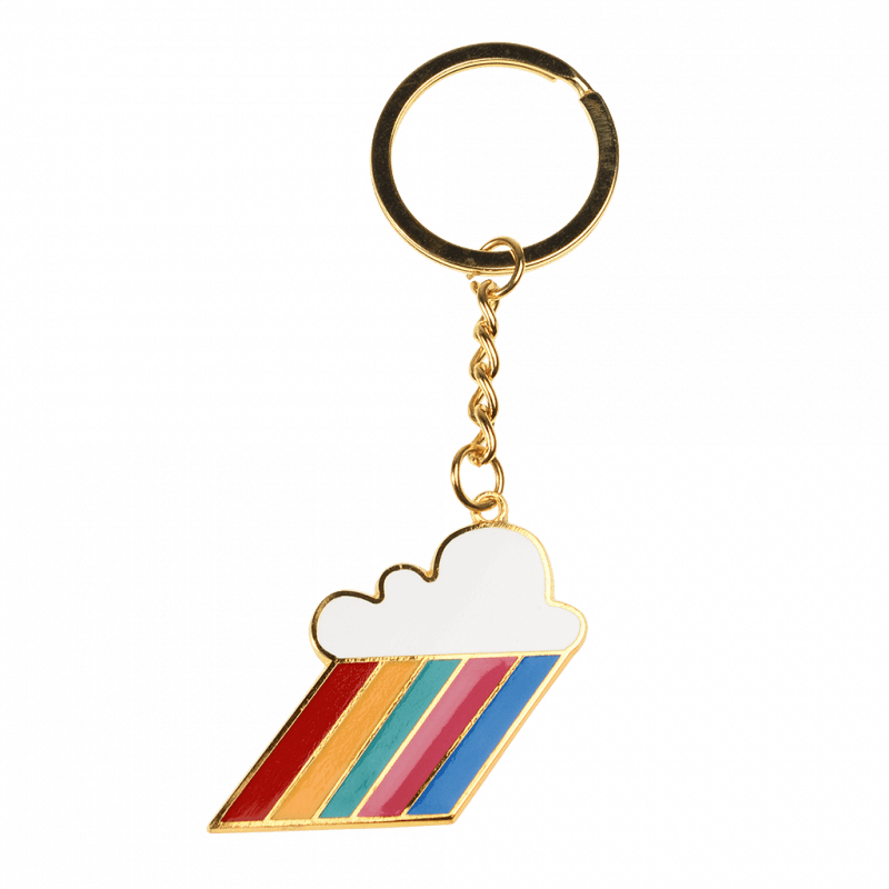 Cloud Burst Keyring