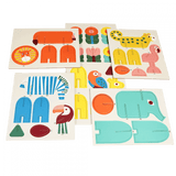 Wild Wonders Slot Together Playset