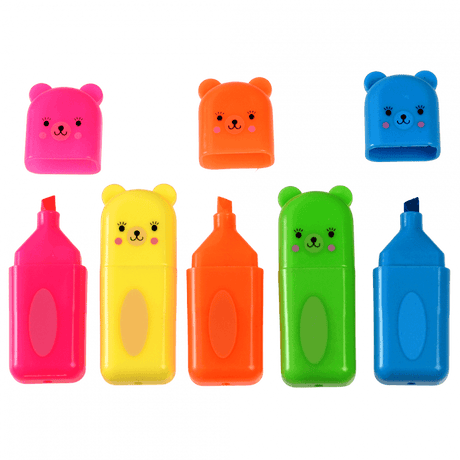 Bear Highlighters (set Of 5)