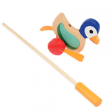 Wooden push along toy - Duck