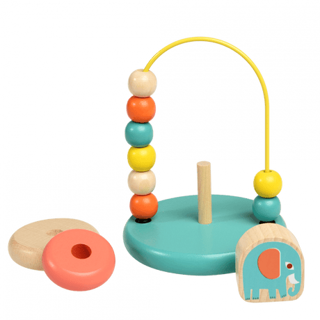 Mini Bead Loop and Stacker Toy - Wild Wonders