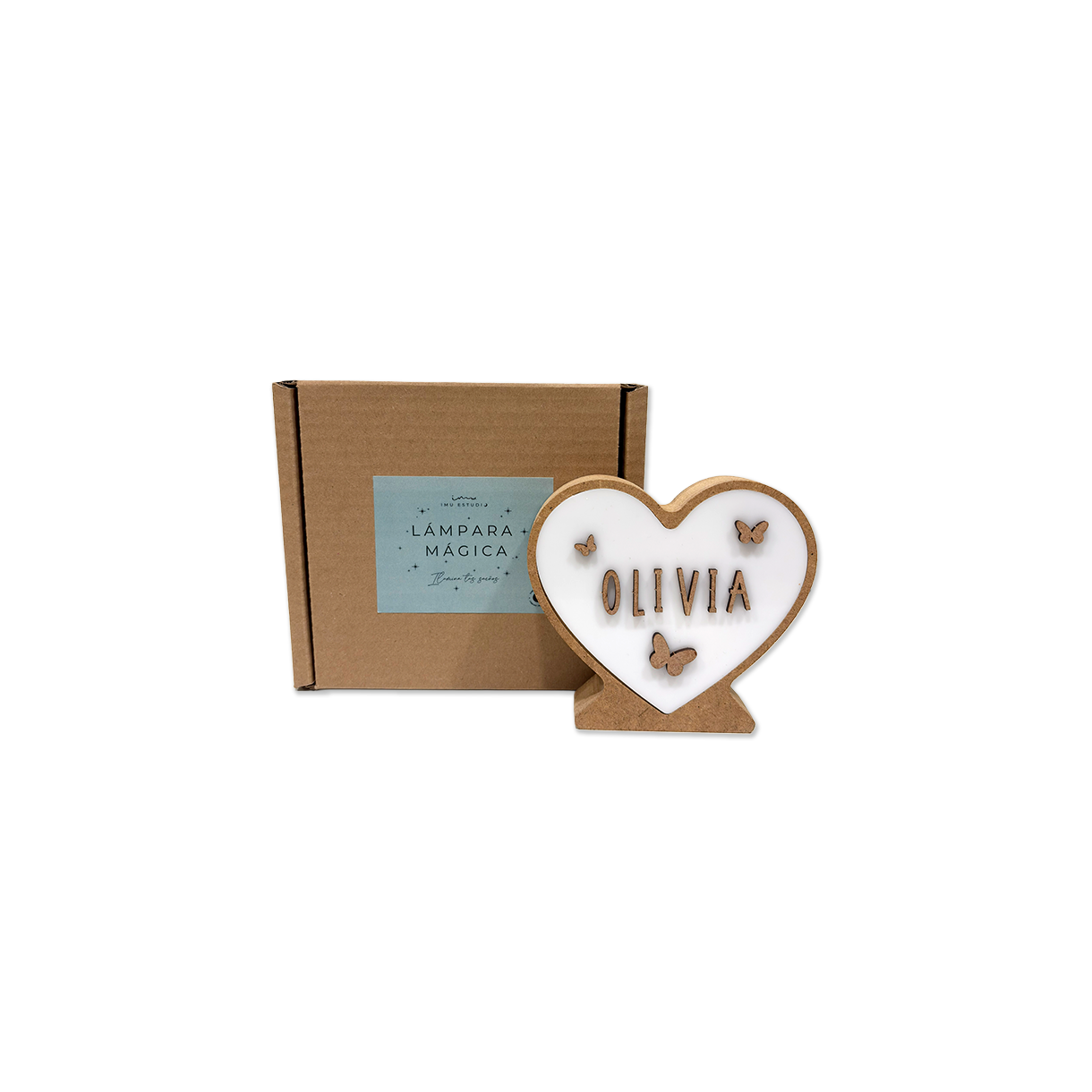 Extra Large Lamp - Heart