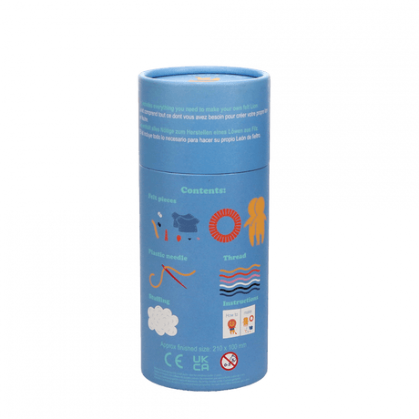 Felt craft kit - sew your own lion