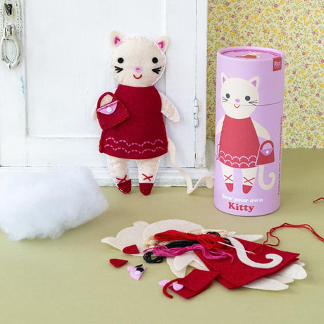 felt craft kit- sew your own kitty