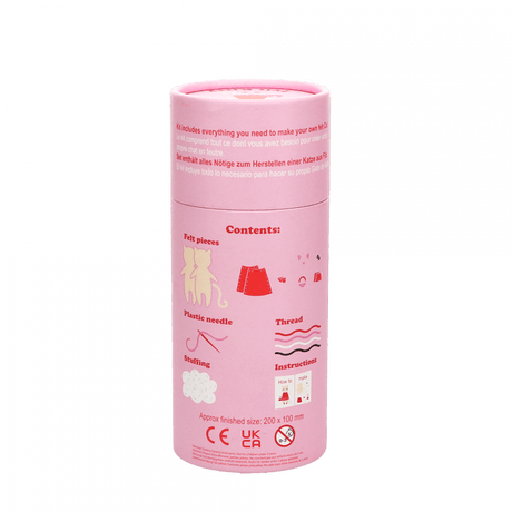 felt craft kit- sew your own kitty