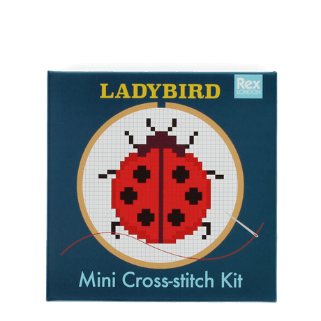 Mini cross-stitch kit - Ladybird
