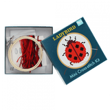 Mini cross-stitch kit - Ladybird