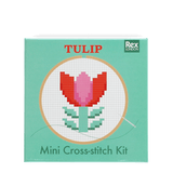 Mini cross-stitch kit - Tulip