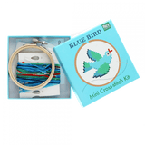 Mini cross-stitch kit - Blue bird