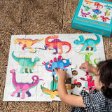 Floor puzzle (24 pieces) - Baby Dinos